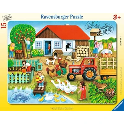 Afbeelding van Was gehört wohin. Puzzle mit 15 Teilen