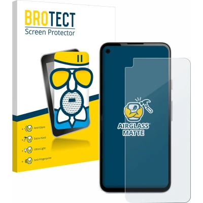 Afbeelding van BROTECT Screenprotector voor Google Pixel 4a Folie Beschermfolie Beschermglas matte