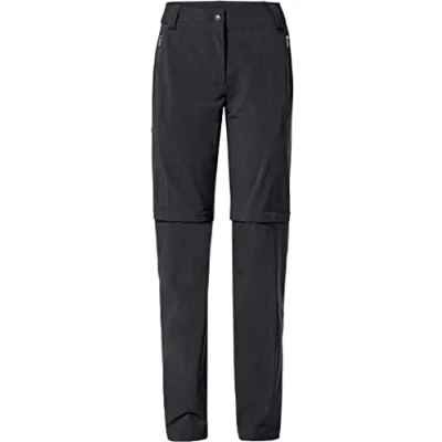 Afbeelding van Vaude Farley Stretch Zo T zip Ii Broek Zwart 46 / Long Vrouw