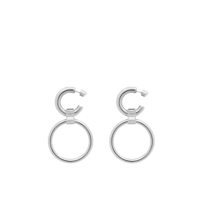 Afbeelding van Liebeskind Berlin Creole Oorbellen, Dames, Maat: One Size, Silber