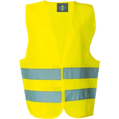 Afbeelding van KX200 Korntex Veiligheidshesje kind EN 1150 Maat S (7 12 jaar) Unisex Geel