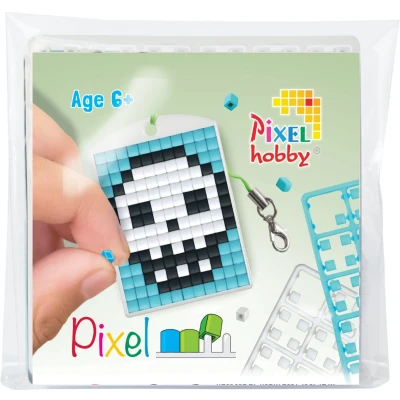 Afbeelding van Pixelhobby medaillon startset schedel