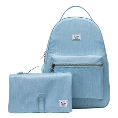 Afbeelding van Herschel Nova Sprout Luiertas Light Denim Crosshatch