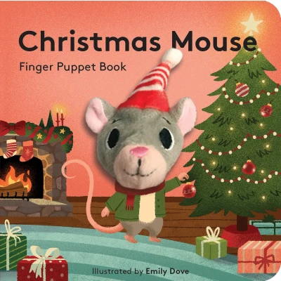 Afbeelding van Christmas Mouse: Finger Puppet Book