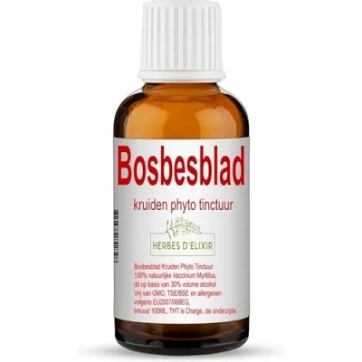 Afbeelding van Bosbes tinctuur 100 ml Herbes D&#039;elixir