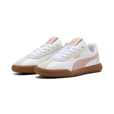 Afbeelding van Puma CLUB Kayzer OG Unisex Sneakers laag, Maat: 48, White/mauve mist/vapor gray Leer/ synthetisch