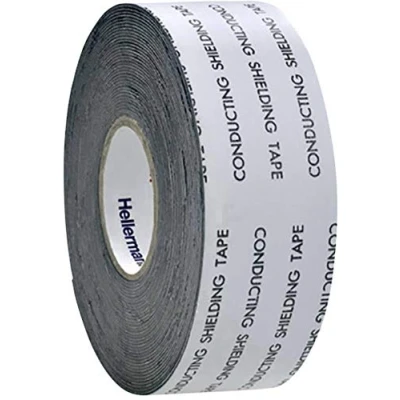 Afbeelding van HellermannTyton HTAPE SHIELD310 EPR BK 711 10001 Plakband (l x b) 9.1 mm 38 1 stuk(s)