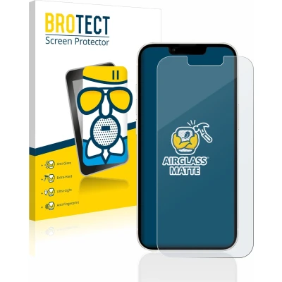 Afbeelding van BROTECT Screenprotector voor Apple iPhone 13 / Pro Folie Beschermfolie Beschermglas matte