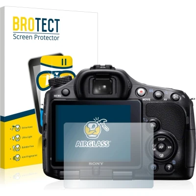 Afbeelding van BROTECT Screenprotector voor Sony Alpha 65V (SLT A65V) Folie Beschermfolie Beschermglas transparant