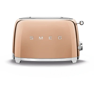 Afbeelding van Broodrooster Smeg TSF01 2x2 50 Style Goud Roze