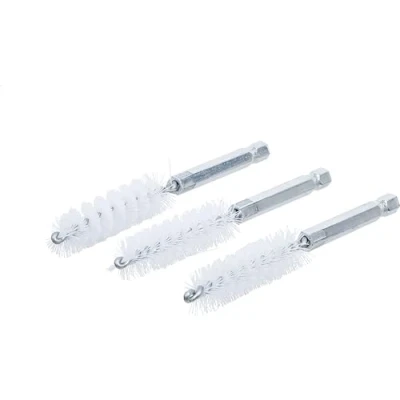 Afbeelding van BGS, Schuurmiddelen, Nylon borstel 14 mm Aandrijving zeskantkop 6,3 (1/4&quot;) 3 stuks.