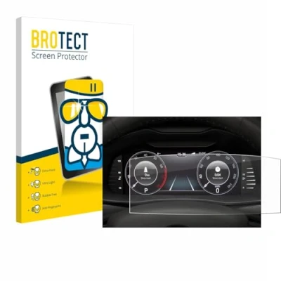 Afbeelding van BROTECT Glas Screen Protector voor Skoda Virtual Cockpit 10.25&quot; Schermbeschermer [9H Hardheid, Beschermglas Folie niet Gehard Glas]