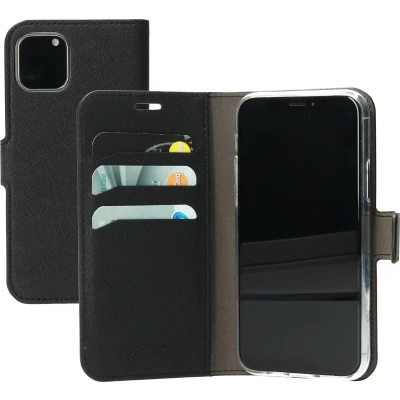 Afbeelding van Mobiparts Saffiano Wallet Case Apple iPhone 11 Pro Black