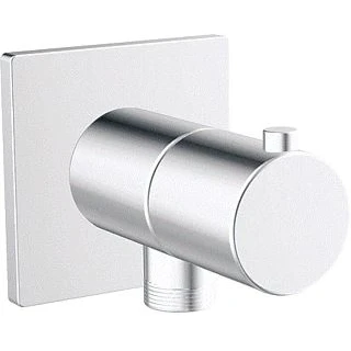 Afbeelding van Hansa Hansadesigno New wandaansluitbocht met stopkraan chroom