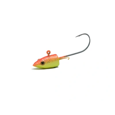 Afbeelding van Fox Rage Eel&#039;Head Tiger Jighead 7g (4 Stuks) Loodkoppen