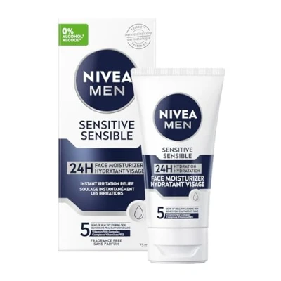 Afbeelding van Nivea For Men Sensitive Gezichtsverzorging, 75 ml