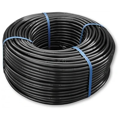 Afbeelding van Unbekannt Druppelslang parelslang druppelbuis 16 mm druppelafstand 33cm vanaf 25 tot 400M (200m)