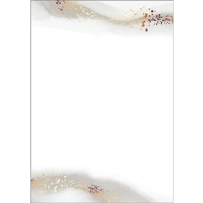 Afbeelding van SIGEL DP625 Hoogwaardig motiefpapier, printerpapier &quot;Aquarel goudbeige&quot;, A4, 100 vellen, motief aan beide zijden, 90 g/m², van duurzaam papier