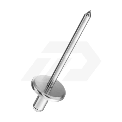 Afbeelding van Gesipa 1433630 Standaard blindklinknagel Platbolkop Open A2 IN/IN 4 x 12mm (500st)