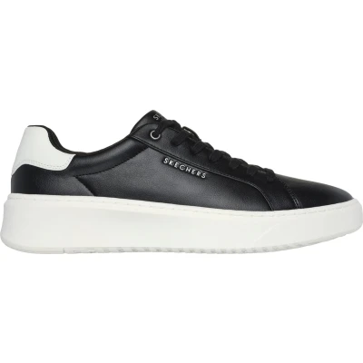 Afbeelding van Skechers Court Break Suit Sneaker Heren Sneakers Zwart