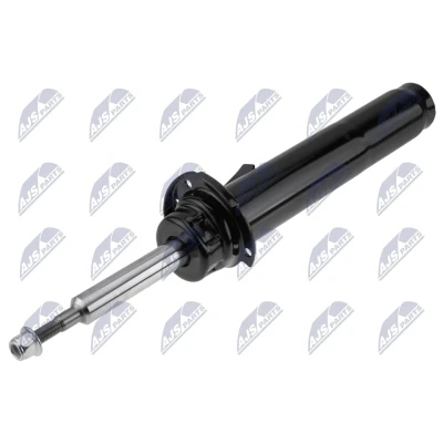 Afbeelding van NTY A BM 037 Schokdemper Vooras links Gasdruk Dubbelpijp Veerpoot Pen bovenaan, Klem onderaan BMW: X1 (E84) sDrive 18 d, sDrive20d 2.0