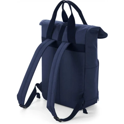 Afbeelding van Twin Handle Roll Top Backpack BagBase 11 Liter Navy Dusk