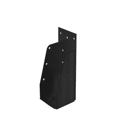 Afbeelding van Balkdrager zwart zonder lip 71 x 171 mm