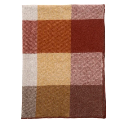 Afbeelding van Wollen Plaid Oranje 130 x 180 cm Klippan
