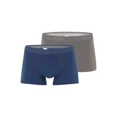 Afbeelding van SLOGGI Boxershorts donkerblauw / grijs