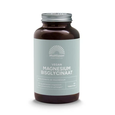 Afbeelding van Mattisson Magnesium Bisglycinaat 833mg 180 tabletten