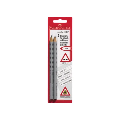 Afbeelding van Faber Castell grafietpotlood Jumbo Grip 2 stuks FC 111997