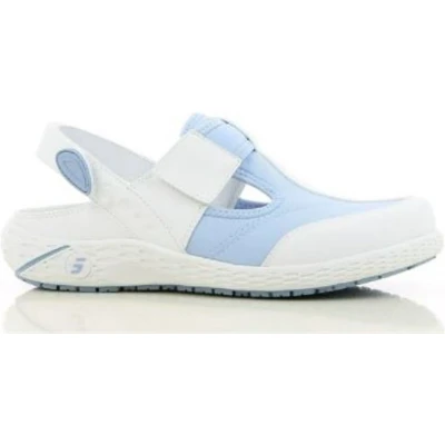 Afbeelding van Safety Jogger Oxypas Sandaal Aliza OB SRC ESD Lichtblauw Maat 40