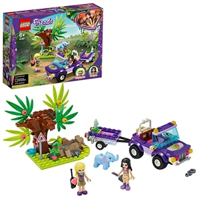 Afbeelding van LEGO Friends Reddingsbasis Babyolifant in Jungle 41421