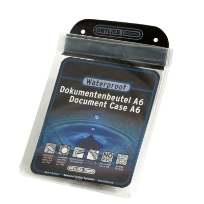 Afbeelding van Ortlieb Document Bag Dina6 Transparent Organiser