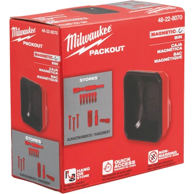 Afbeelding van Milwaukee PACKOUT Magnetisch Bakje 10x10cm