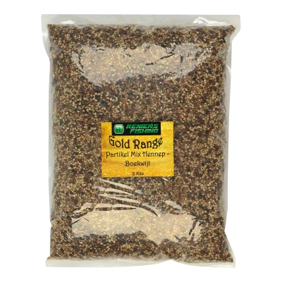Afbeelding van Reniers Fishing Partikel Mix Dry Hennep Boekweit 3 Kilo