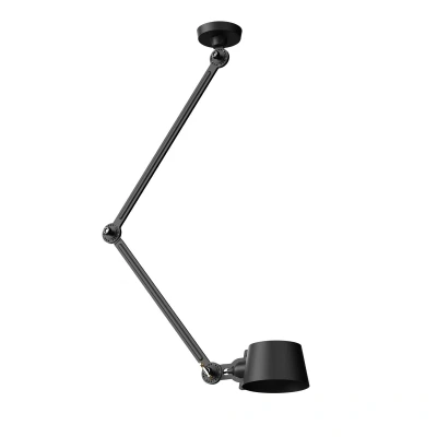 Afbeelding van Tonone Bolt Sidefit 2 Arm plafondlamp install Smokey Black