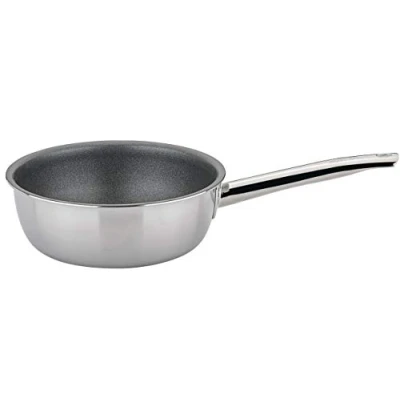 Afbeelding van Spring Vulcano Classic Sauteerpan, 20 cm, 5 laags meerlaags materiaal, anti aanbaklaag, hercoatbaar
