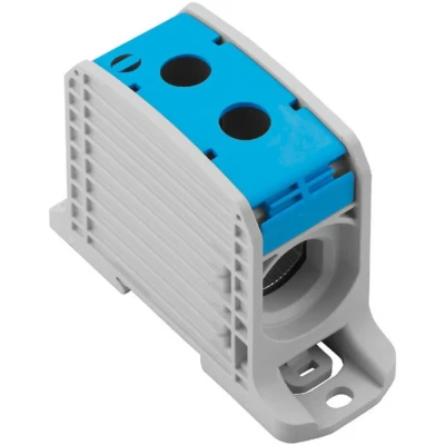Afbeelding van Doorgangsklem Weidmüller WPD 132 1X185/1X185 BL    2502760000 Grijs, Blauw 1 stuk(s)