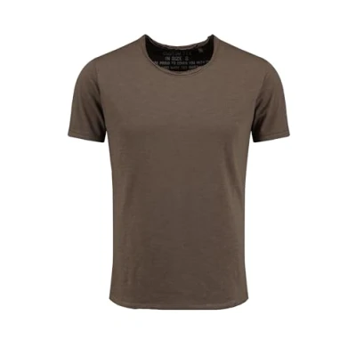Afbeelding van Key Largo Bread NEW Tshirt basic, Heren, Maat: Large, Mud brown