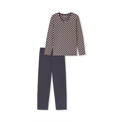 Afbeelding van Schiesser SET Pyjama, Dames, Maat: 42, Graphit