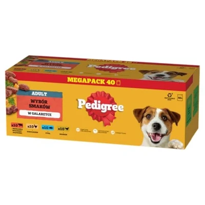 Afbeelding van PEDIGREE DOGCARE hondenvoer portiezakjes chunks in saus Adult 40 x 100g