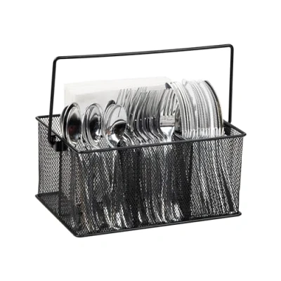 Afbeelding van Mind Reader MESHBASKET BLK Opbergmand van mesh, metaal, zwart