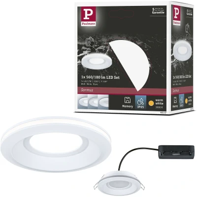 Afbeelding van Paulmann 92247 Sormus LED inbouwlamp 4.8 W Wit