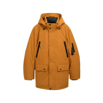 Afbeelding van TOM TAILOR Heren 1042520 Parka, 10821 Peanut Butter Brown, XXL, XXL