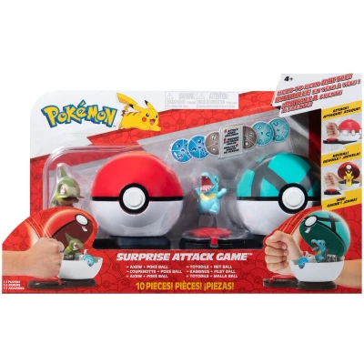 Afbeelding van Pokemon Surprise Attack Game Axew &amp; Totodile
