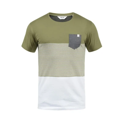 Afbeelding van Solid Sdmalte Tshirt print, Heren, Maat: XL, Aloe