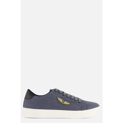 Afbeelding van PME Legend Beechburd Sneakers laag, Heren, Maat: 40, Blauw Textiel