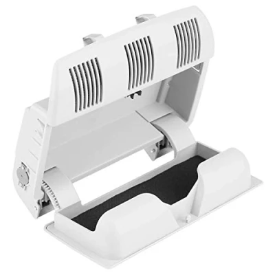 Afbeelding van Auto Zonnebril Houder, Chacerls Bril Doos Opslag Houder Brillenkoker voor Skoda Octavia Fabia Roomster 1Z0868565E(Grijs)