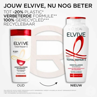 Afbeelding van 3x L&#039;Oréal Elvive Total Repair 5 Shampoo 250 ml